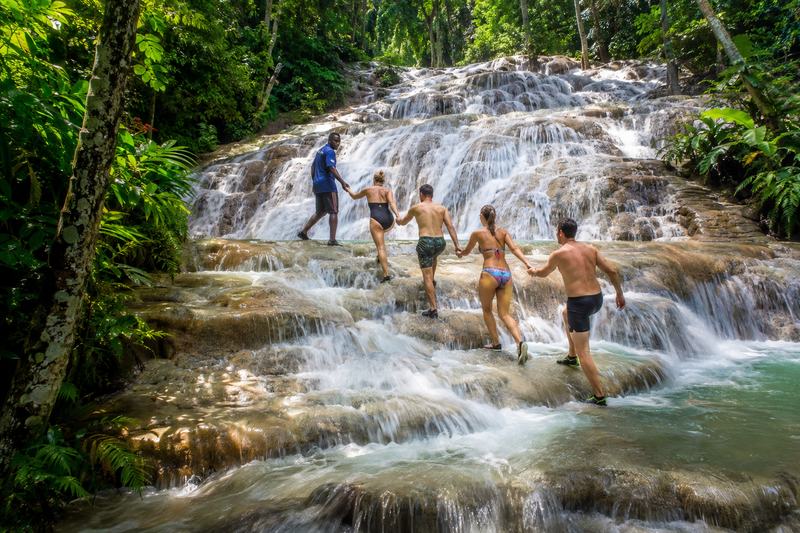 Blue Hole and Dunn’s River Falls from Ocho Rios