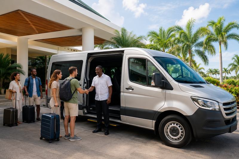 12-Seat Van and Driver for a Full Day