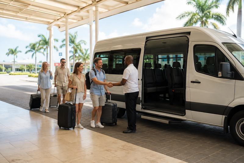 16-Seat Van and Driver for a Full Day